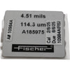 Fischer A185975 4.51mils 114.3um Isoscope Permascope Calibration Foil Shim