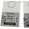 Lot 2 Fischer A175375 10.08mils A175017 9.79mils Calibration Foil Shim Set