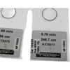 Lot 2 Fischer A175375 10.08mils A175017 9.79mils Calibration Foil Shim Set