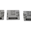 Lot 3 Fischer A175389 A181867 A182652 9.88 0.9 9.75 mil Calibration Foils