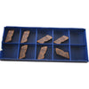 Pack of 7 NEW Mitsubishi NGD3094RK MP230 Carbide Grooving Inserts