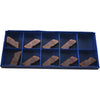 Pack of 9 NEW Mitsubishi NGD3094RK MP230 Carbide Grooving Inserts
