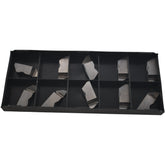 Pack of 10 NEW Horizon HTN WF072006 06 C23 Carbide Grooving Inserts