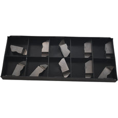 Pack of 10 NEW Horizon HTN WF072006 06 C23 Carbide Grooving Inserts
