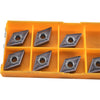 Pack of 7 NEW Mitsubishi DNMG150408-GJ VP10RT Carbide Turning Inserts