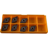 Pack of 7 NEW Mitsubishi DNMG150408-GJ VP10RT Carbide Turning Inserts