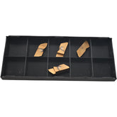 Pack of 4 NEW Horizon HGD 3125LK 323FG Carbide Grooving Inserts