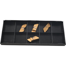 Pack of 4 NEW Horizon HGD 3125LK 323FG Carbide Grooving Inserts