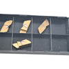Pack of 4 NEW Horizon HGD 3125LK 323FG Carbide Grooving Inserts