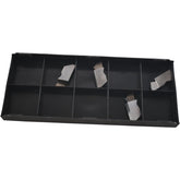 Pack of 4 NEW Horizon HFD 3094L C23 Carbide Grooving Inserts