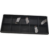 Pack of 4 NEW Horizon HFD 3094L C23 Carbide Grooving Inserts