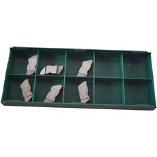 Pack of 6 NEW Tool-Flo FLGP-3125R C3 Carbide Grooving Inserts