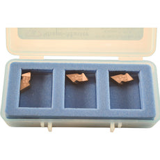 Pack of 3 NEW Shape-Master 13275 NT-2R Rev B SM-800 PCBN Turning Inserts