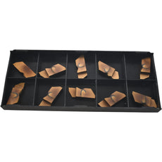 Pack of 10 NEW Horizon HGD 3125LK 323FG Carbide Grooving Inserts