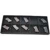 Pack of 9 NEW Horizon HTN WF072006 01 C23 Carbide Grooving Inserts