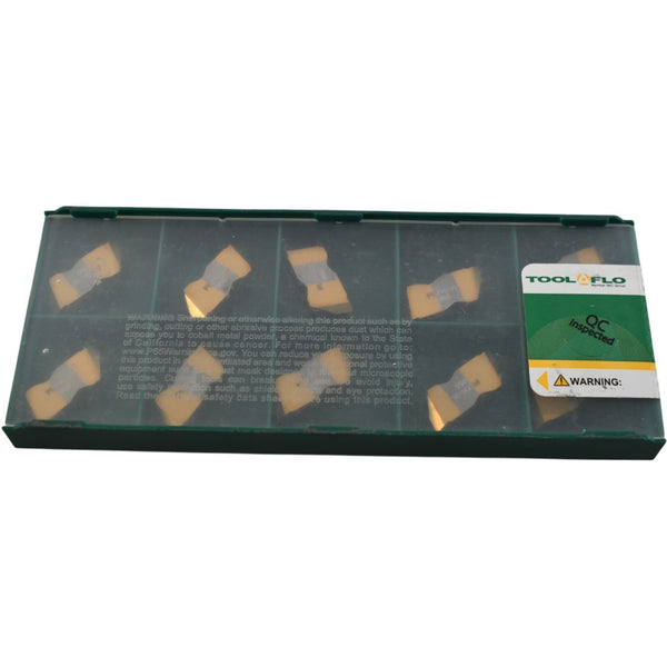 Pack of 10 NEW Tool-Flo FLTK-3L GP3R Carbide Threading Inserts – VB ...
