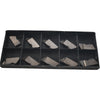 Pack of 10 NEW Horizon HTN WF072006 01 C23 Carbide Grooving Inserts