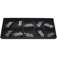 Pack of 10 NEW Horizon HTN WF072006 02 C23 Carbide Grooving Inserts