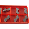 Pack of 9 NEW Sandvik TLG-3062L H13A Carbide Grooving Inserts