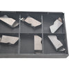 Pack of 10 NEW Horizon HTN WF072006 01 C23 Carbide Grooving Inserts 141760