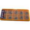 Pack of 10 NEW Mitsubishi JDMW140520ZDSR-FT MP6120 Carbide Milling Inserts
