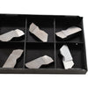 Pack of 10 NEW Horizon HGD 3189L C10 Carbide Grooving Inserts 122160