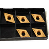 Pack of 5 NEW Mitsubishi DCMT150404 UC6010 Carbide Turning Inserts