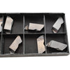 Pack of 9 NEW Horizon HTN WF072006 01 C23 Carbide Grooving Inserts