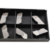 Pack of 10 NEW Horizon HGD 3189L C10 Carbide Grooving Inserts 0189in Width