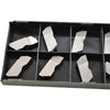 Pack of 10 NEW Horizon HGD 3189L C10 Carbide Grooving Inserts 0189in Width