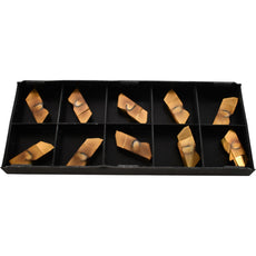 Pack of 10 NEW Horizon HGD 3094RK 323FG Carbide Grooving Inserts 094in