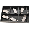 Pack of 10 NEW Horizon HTN WF072006 01 C23 Carbide Grooving Inserts 7mm