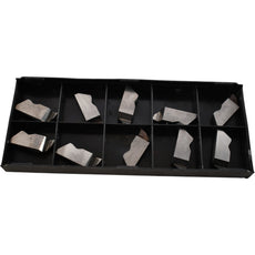 Pack of 10 NEW Horizon HTN WF072006 01 C23 Carbide Grooving Inserts 7mm