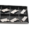 Pack of 10 NEW Horizon HTN WF072006 02 C23 Carbide Grooving Inserts 141770