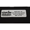 Pack of 10 NEW Horizon HTN WF072006 02 C23 Carbide Grooving Inserts 141770