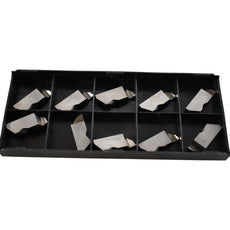 Pack of 10 NEW Horizon HTN WF072006 02 C23 Carbide Grooving Inserts 141770