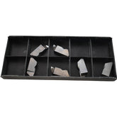 Pack of 6 NEW Horizon HTN WF072006 02 C23 Carbide Grooving Inserts