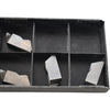 Pack of 6 NEW Horizon HTN WF072006 02 C23 Carbide Grooving Inserts