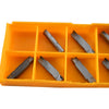 Pack of 9 NEW Mitsubishi GY2G0400G020N-MF RT9010 Carbide Grooving Inserts