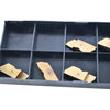 Pack of 7 NEW Horizon HGD 3094RK 323FG Carbide Grooving Inserts