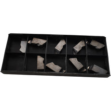 Pack of 9 NEW Horizon HTN WF072006 01 C23 Carbide Grooving Inserts