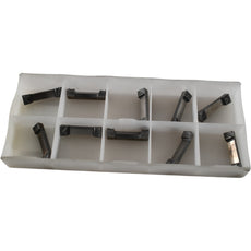 Pack of 10 NEW Widia 508240 Dogbone Insert 1/4 WOC Chipmaker 3541270
