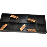 Pack of 5 NEW Horizon HFD 3094R 323FG Carbide Face Grooving Inserts