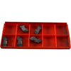 Pack of 5 NEW Sandvik TLGP-3125L H13A Carbide Grooving Inserts