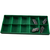Pack of 4 NEW Tool-Flo FLR-3047L C25 Carbide Grooving Inserts