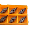 Pack of 6 NEW Mitsubishi VNGG160401-FJ VP10RT Carbide Turning Inserts