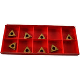 Pack of 8 NEW Vargus VCGT331-AFV12K Carbide Turning Inserts