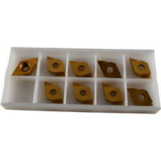 Pack of 9 NEW ETCO Engineered Tooling Corp TTR-50-031 C2T Carbide Inserts Indexable