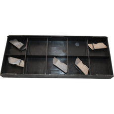 Pack of 5 NEW Horizon HTN WF072006 01 C23 Carbide Grooving Inserts
