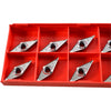 Pack of 10 NEW Vargus VCGT331-AFV12K Carbide Turning Insert Diamond V12K
